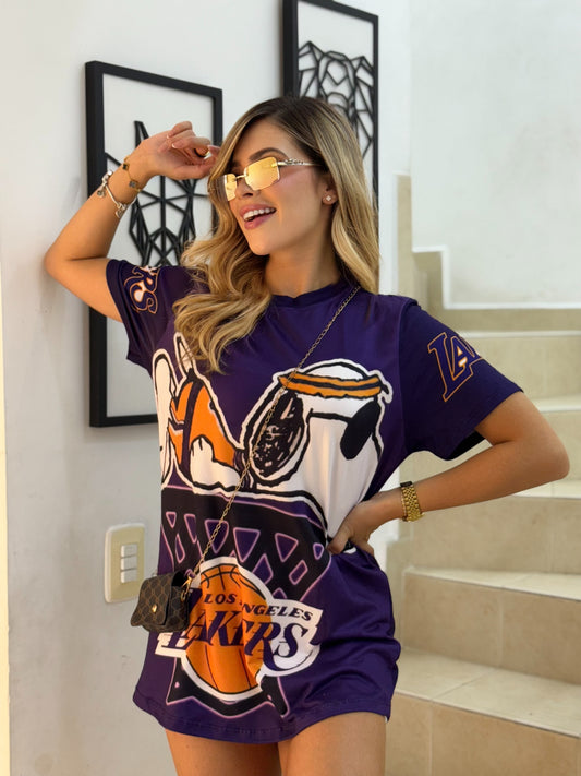 CAMISETA OVERSIZE TIPO AMERICANO