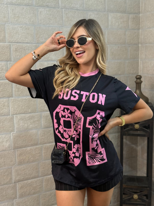 CAMISETA OVERSIZE TIPO AMERICANO