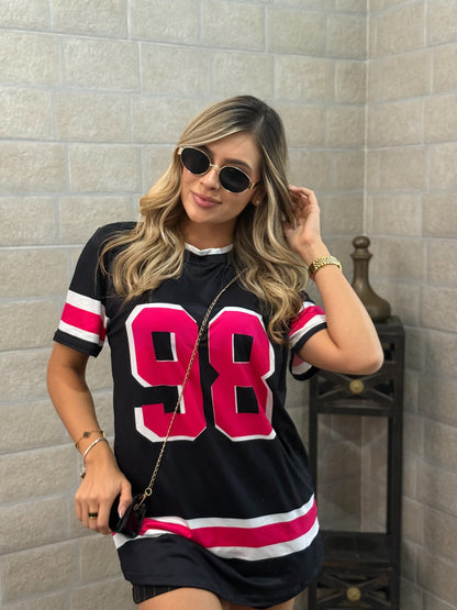 CAMISETA OVERSIZE TIPO AMERICANO