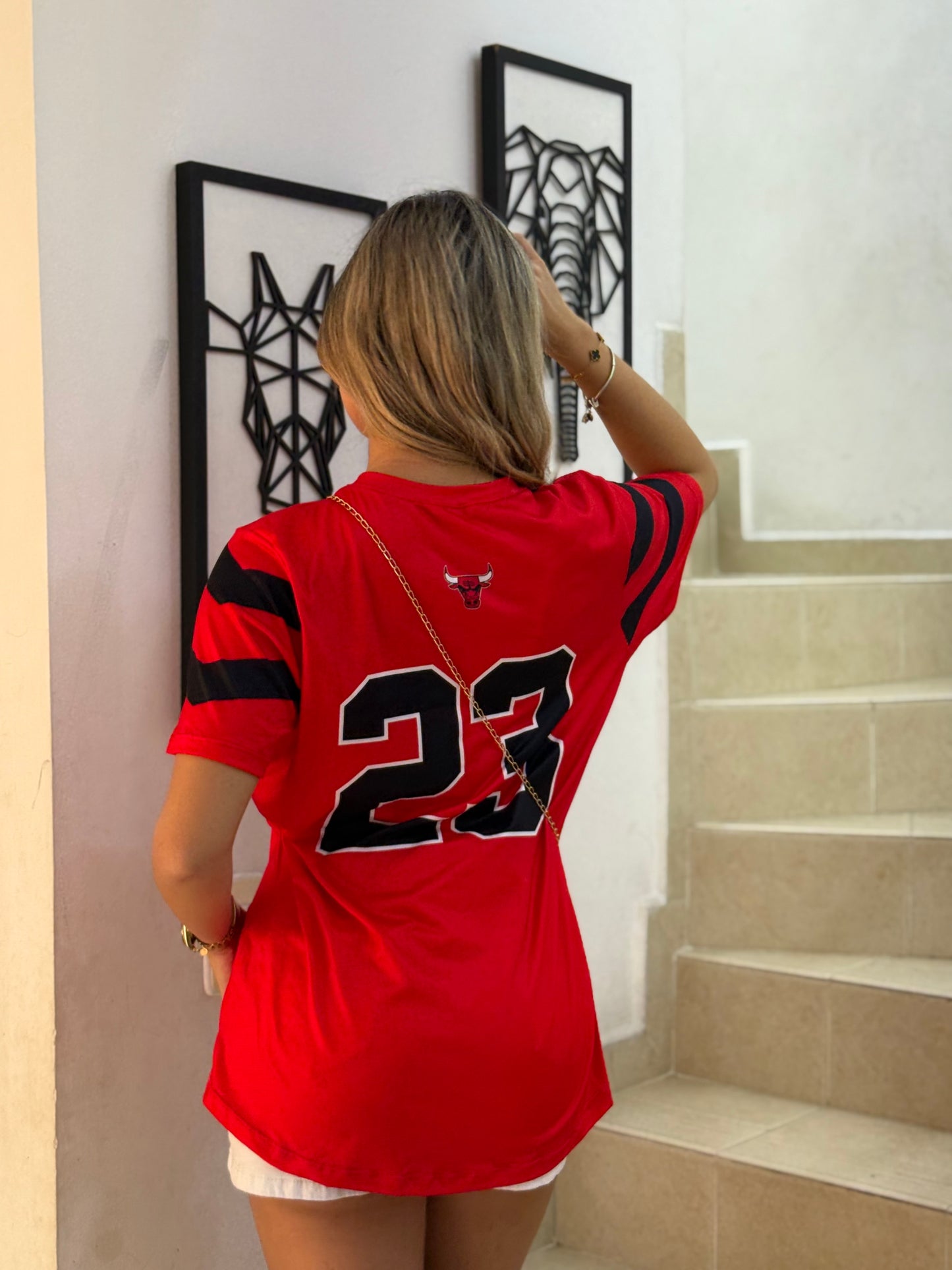CAMISETA OVERSIZE TIPO AMERICANO