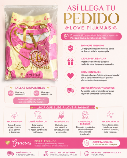 Vestido Pijama Love | Comodidad Que Se Siente