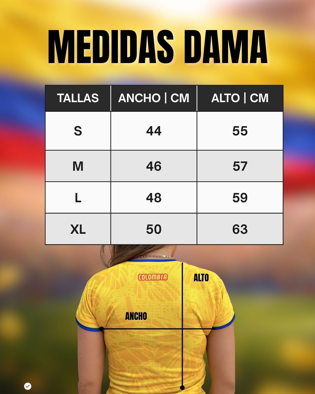Camiseta Colombia
