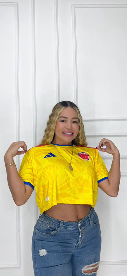 Camiseta Oficial Selección Colombia 2026 – Vive la Pasión Tricolor