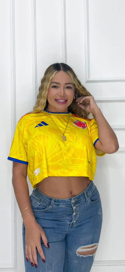 Camiseta Oficial Selección Colombia 2026 – Vive la Pasión Tricolor