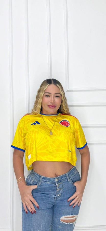 Camiseta Oficial Selección Colombia 2026 – Vive la Pasión Tricolor